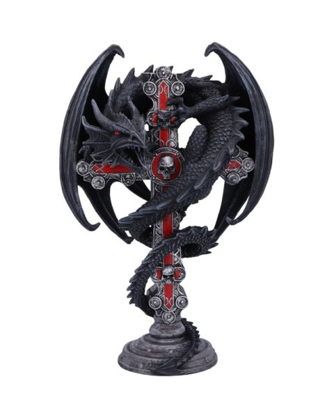 Gothic Guardian Candlestick Holder