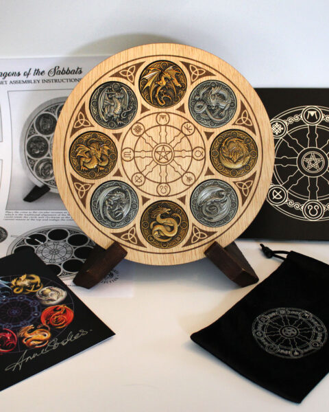 Dragons of the Sabbat Coins Display Set