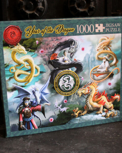 Anne Stokes Year of the Dragon 1000 Piece Jigsaw